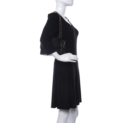 Chanel Caviar Quilted Medium Double Flap Black 2 of 11