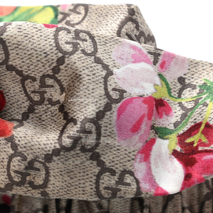 Gucci Silk Monogram Blooms Print Headband Antique Rose 11 of 12
