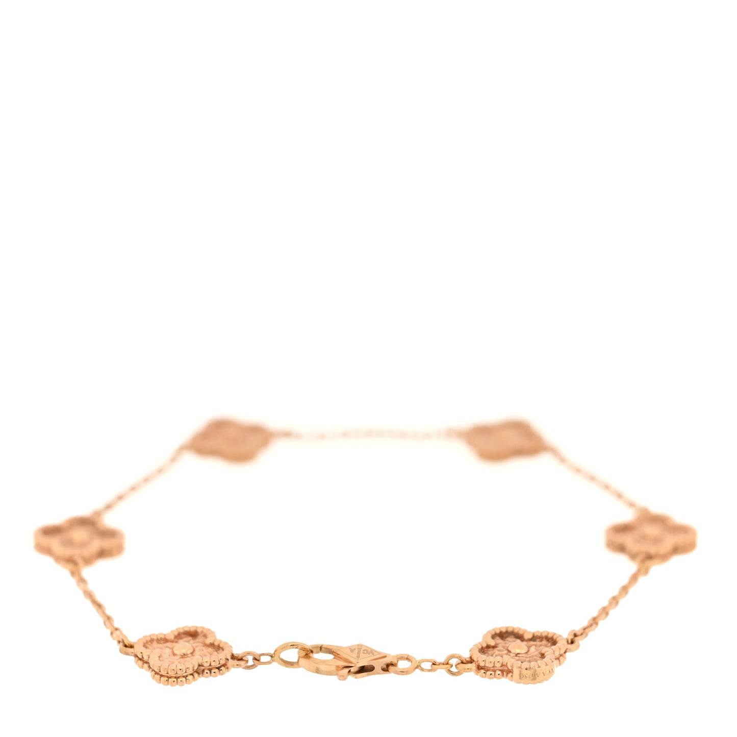 18K Rose Gold 6 Motifs Sweet Alhambra Bracelet