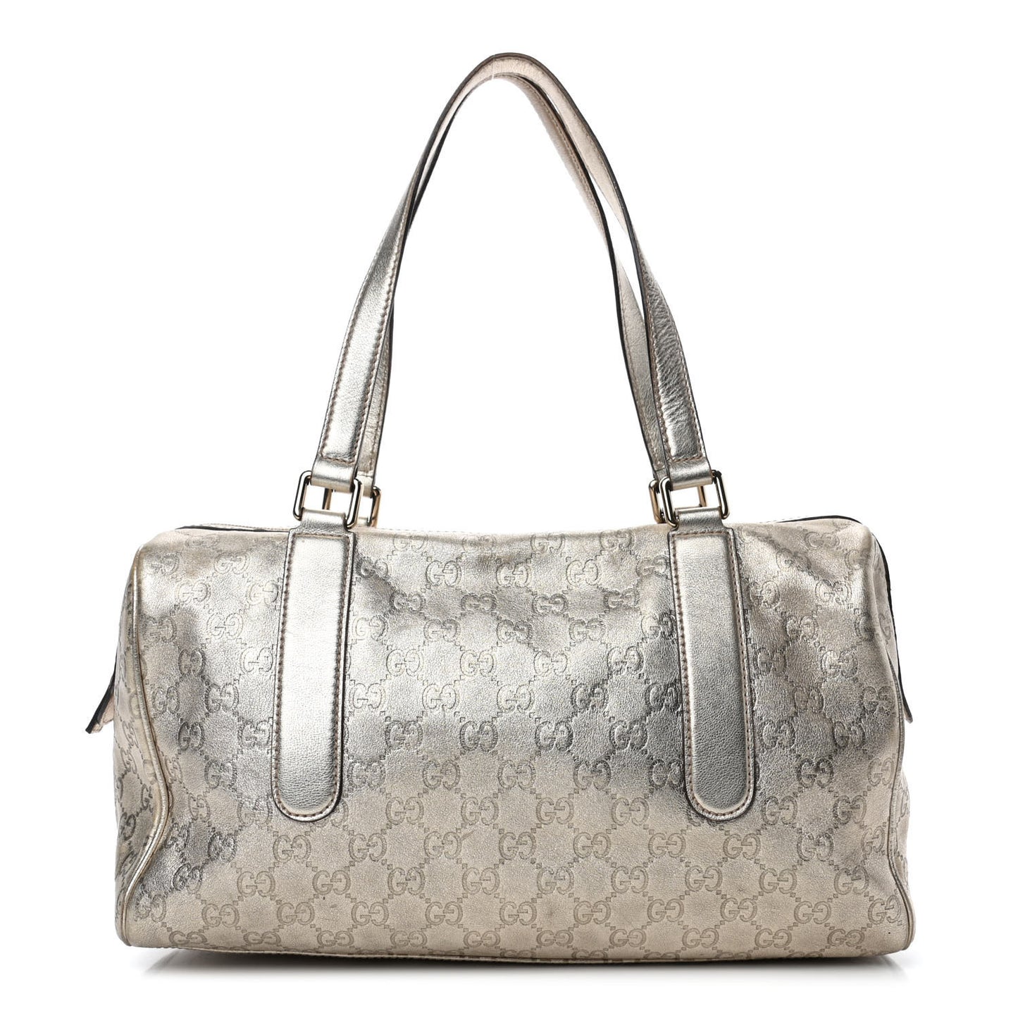 Metallic Guccissima Boston Gold