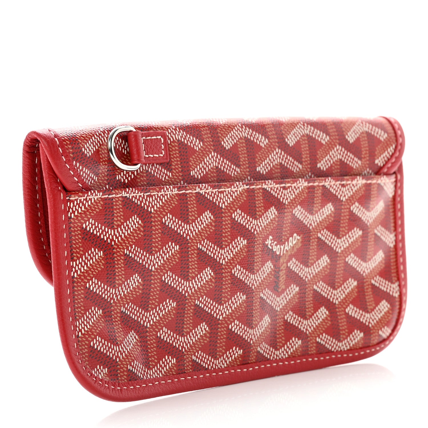 Goyard Goyardine Saint Louis Pouch Red 2 of 6