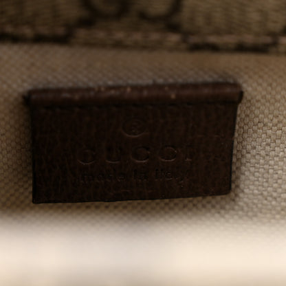 Gucci GG Supreme Monogram Web Small Neo Vintage Double Flap Messenger Bag Beige New Acero 6 of 15