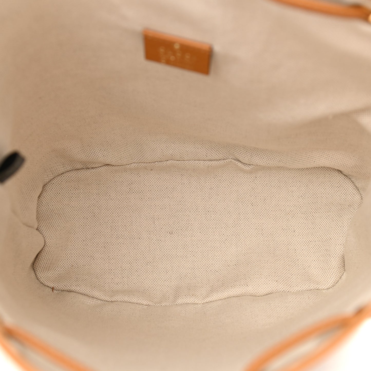 X DISNEY Mini Vintage GG Supreme Monogram Bucket Bag Beige Vintage Sun Oil
