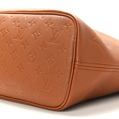 Louis Vuitton Empreinte Monogram Giant Neverfull MM Cognac 9 of 9