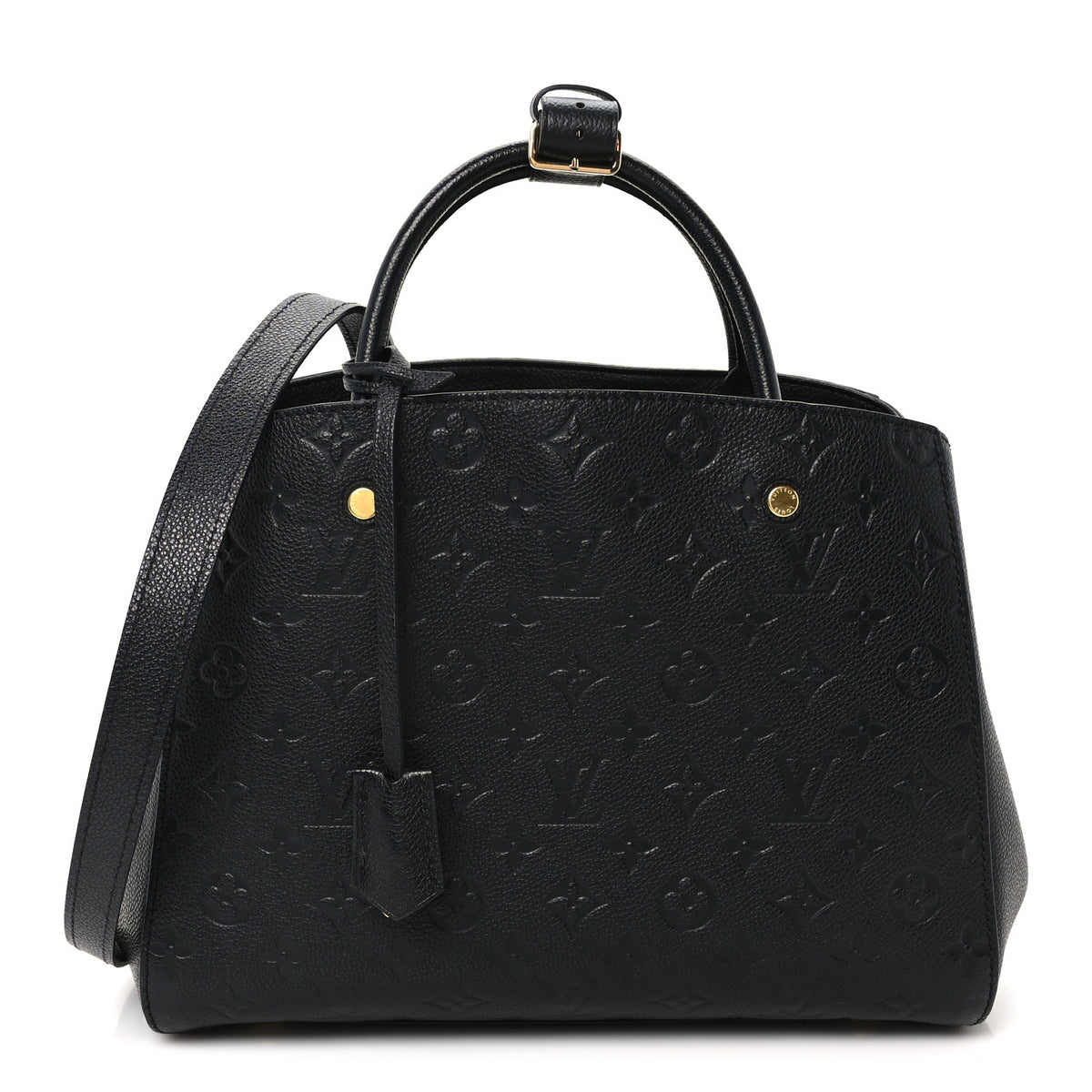 Louis Vuitton Empreinte Montaigne MM Black 1 of 12