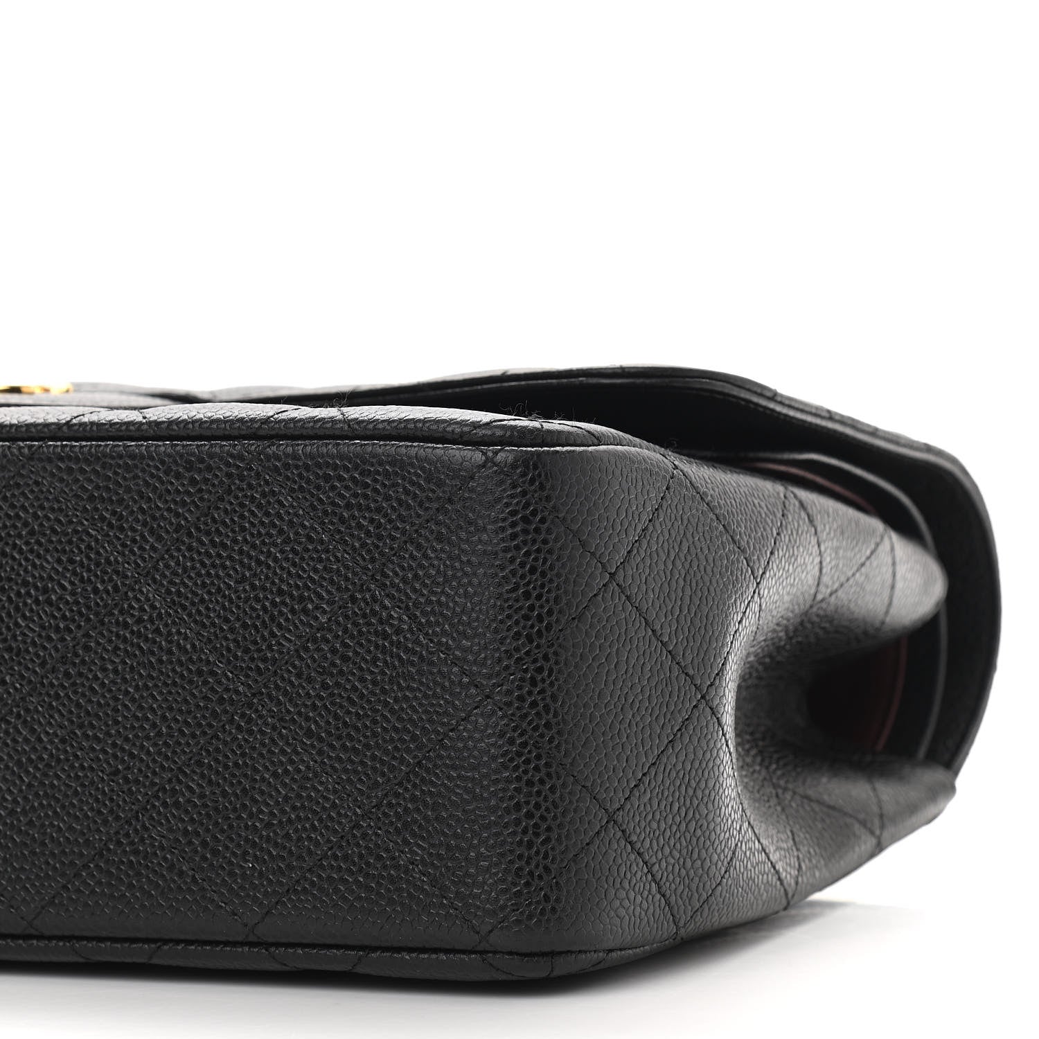 Chanel Caviar Quilted Jumbo Double Flap Black 10 of 10