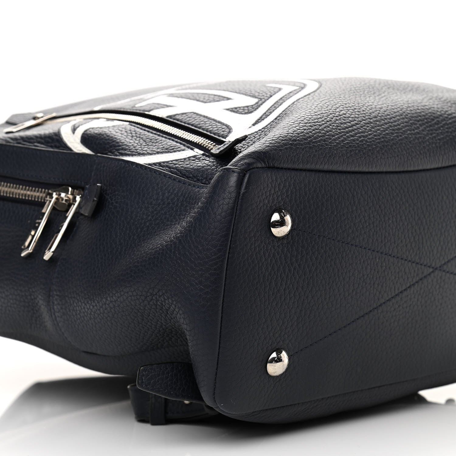 Louis Vuitton Taurillon Armand Initials Backpack Navy 4 of 12