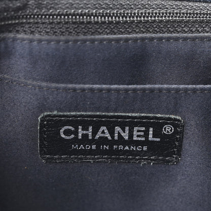 Chanel Denim Tweed Patchwork Jumbo Single Flap Multicolor 6 of 10