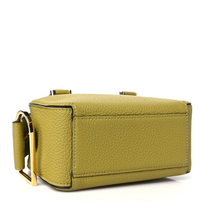 Delvaux Taurillon Soft Nano Cool Box Satchel Kiwi 4 of 9