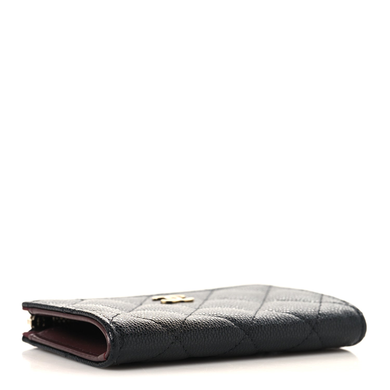 Chanel Caviar Quilted Zipped Key Holder Case Black 4 of 8