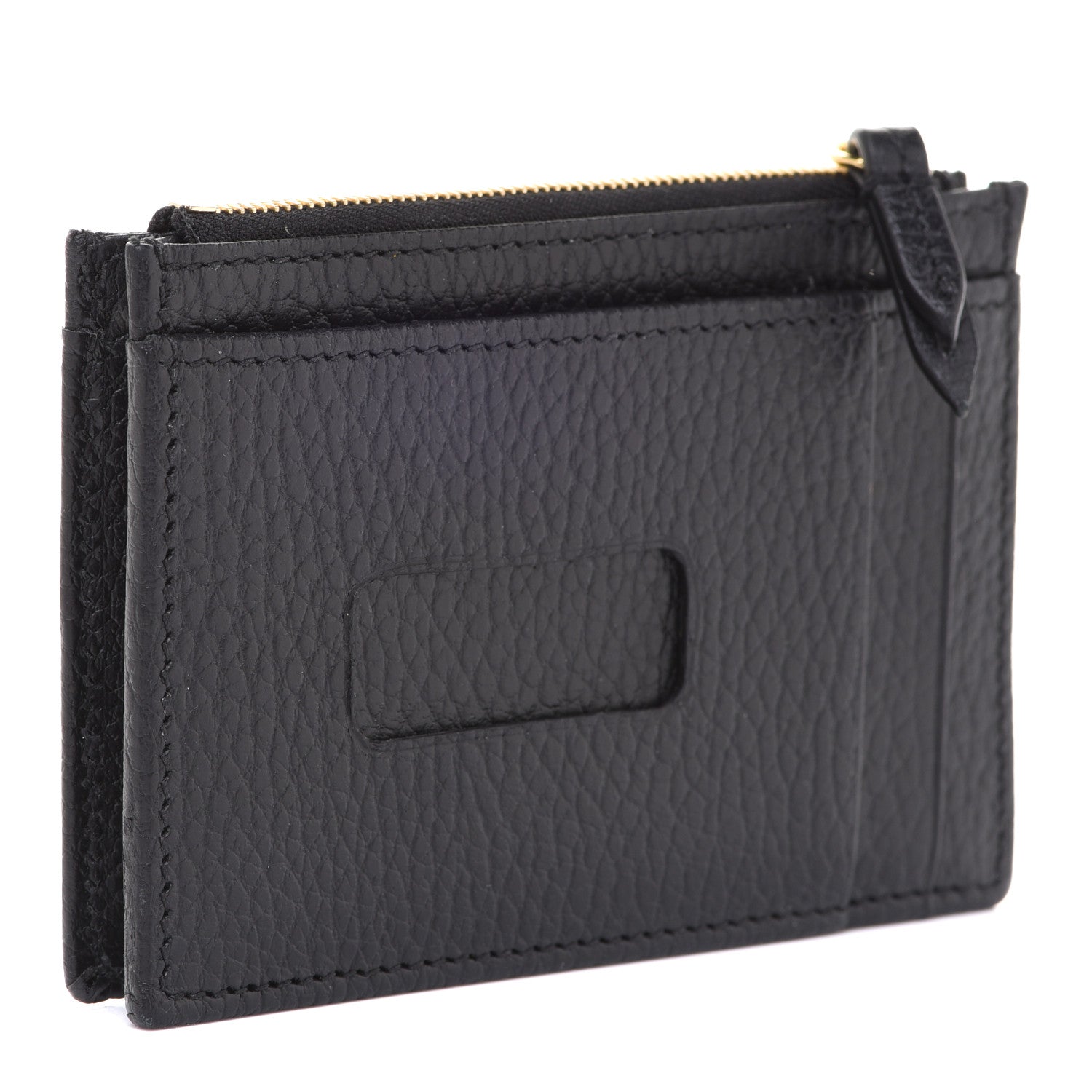 Gucci Dollar Calfskin GG Marmont Coin Case Card Holder Black 4 of 7