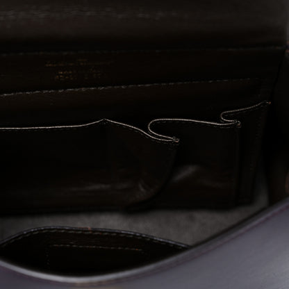 Salvatore Ferragamo Calfskin Sofia Shoulder Bag Purple 10 of 16