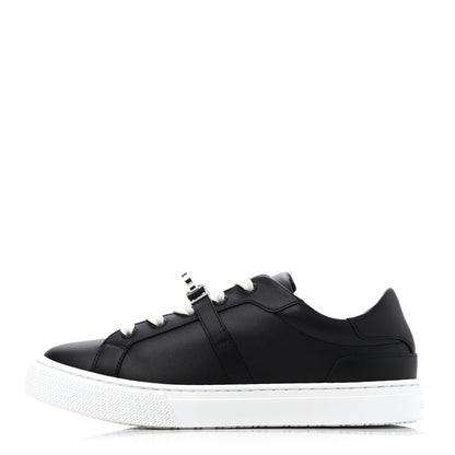 Hermes Calfskin Day Sneakers 35 Black 1 of 4