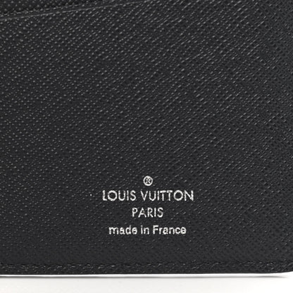 Louis Vuitton Savane Monogram Chapman Giraffe Brazza Wallet Encre 6 of 7