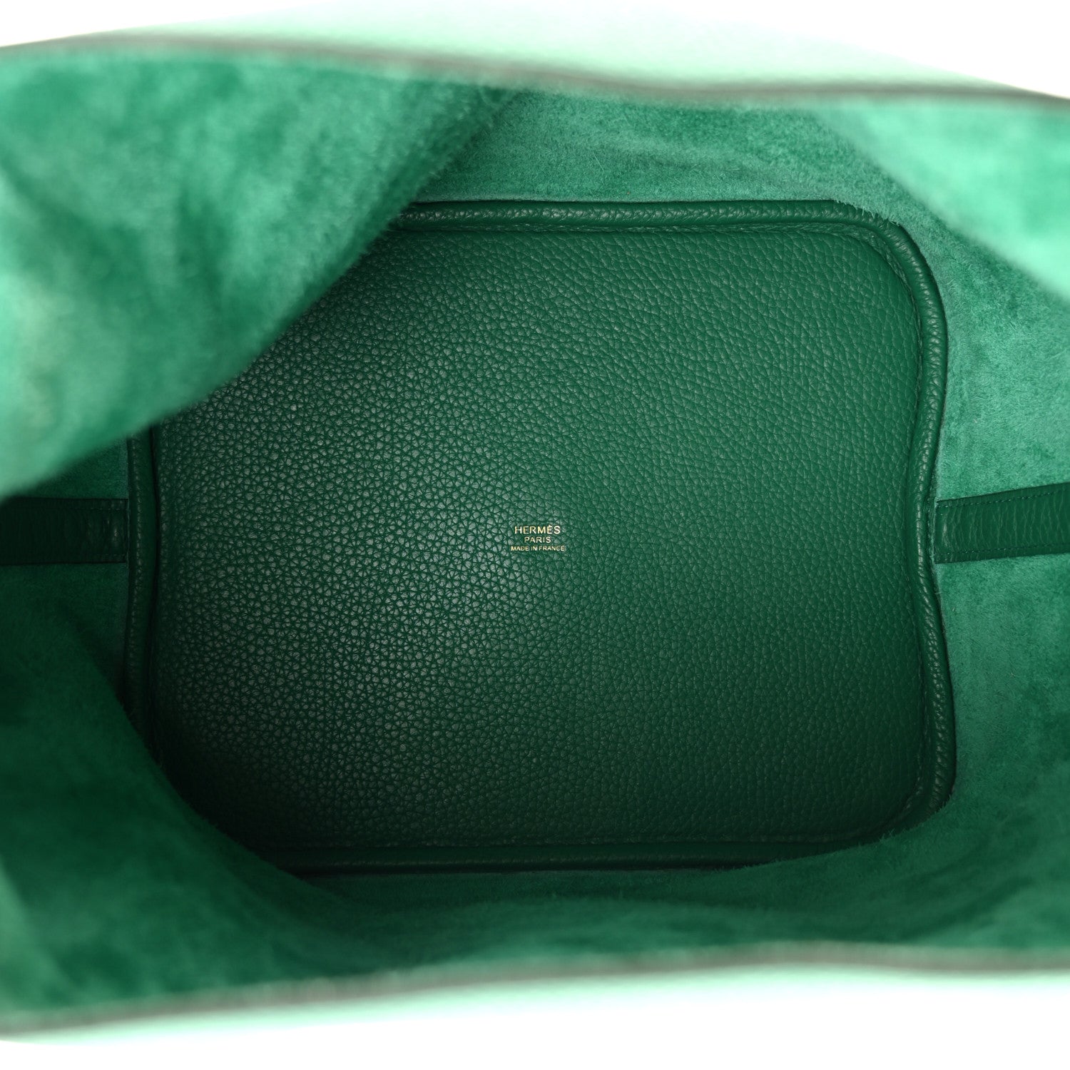 Hermes Taurillon Clemence Picotin Lock 22 MM Vert Vertigo 5 of 10