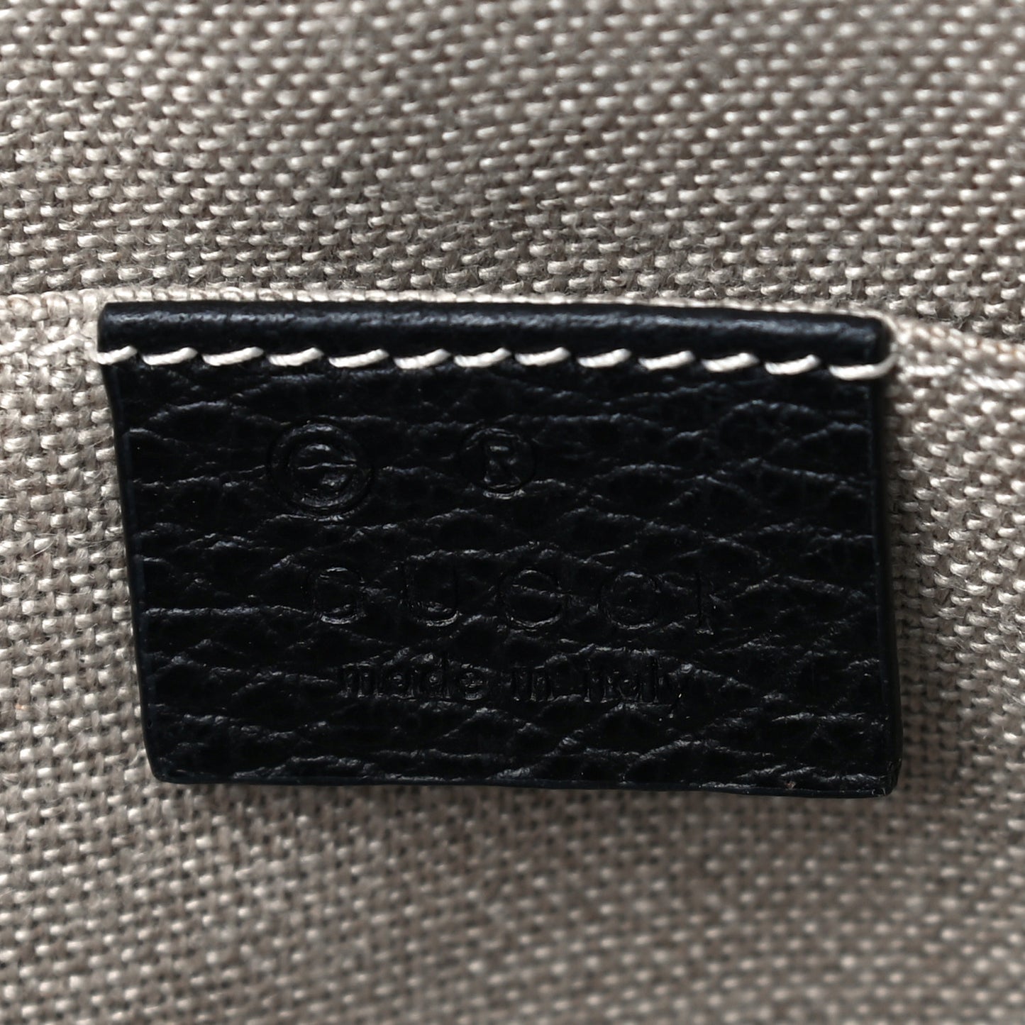 Pebbled Calfskin Large Bamboo Clutch Black