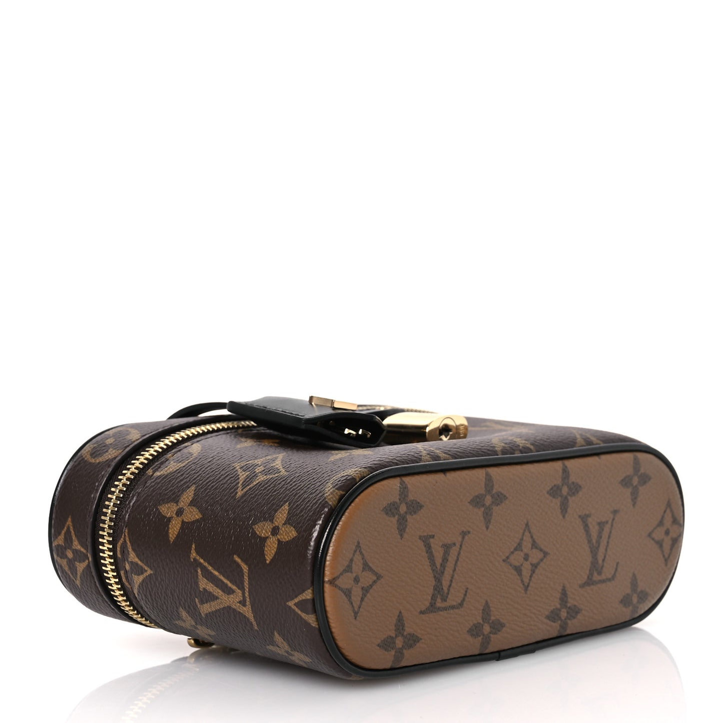 Reverse Monogram Vanity Chain Pouch