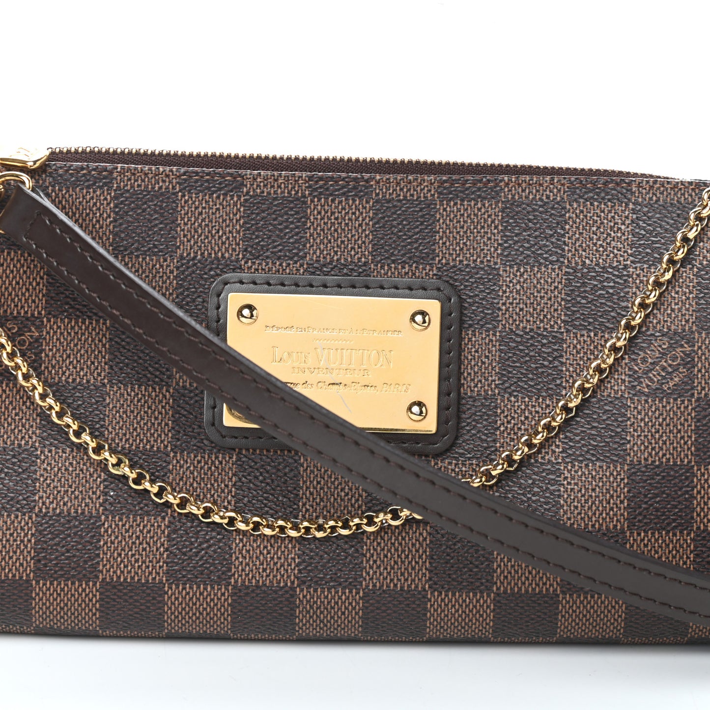 Damier Ebene Eva Clutch