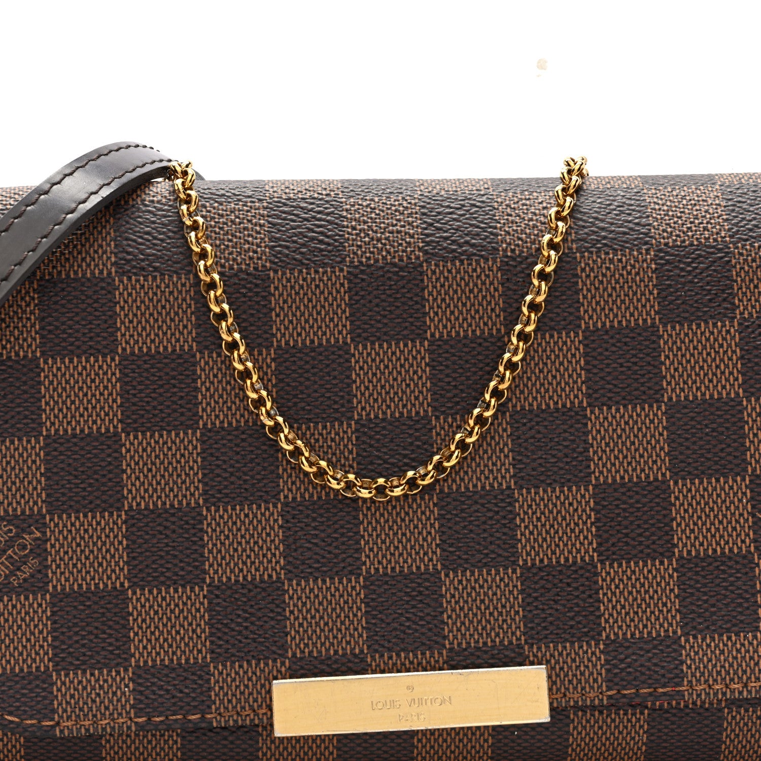 Louis Vuitton Damier Ebene Favorite PM 7 of 9