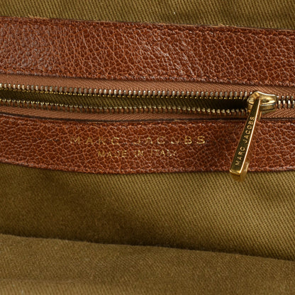Marc Jacobs Calfskin Quilted Stam Brown 6 of 7