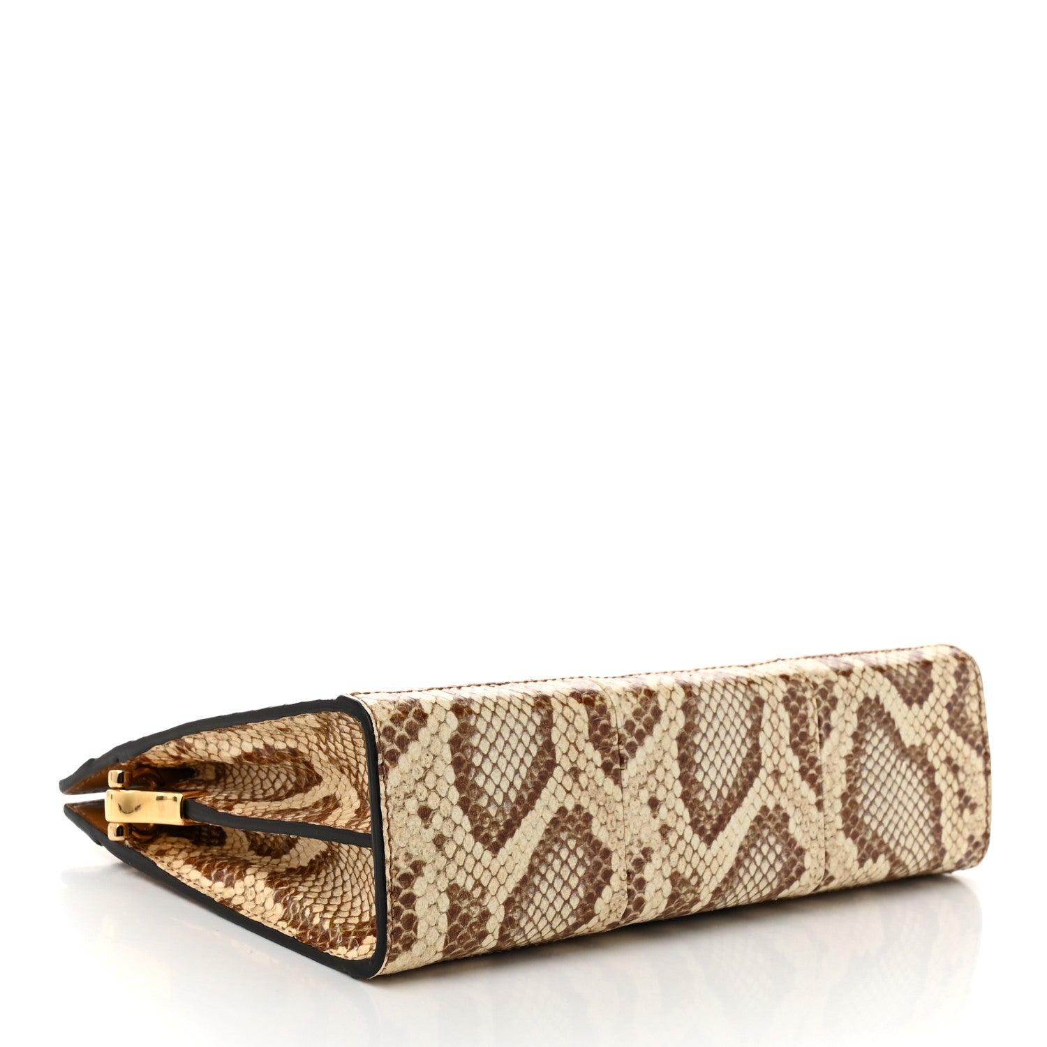Gucci Raffia Elaphe GG Small Ophidia Chain Shoulder Bag Natural Cream Brown 4 of 10