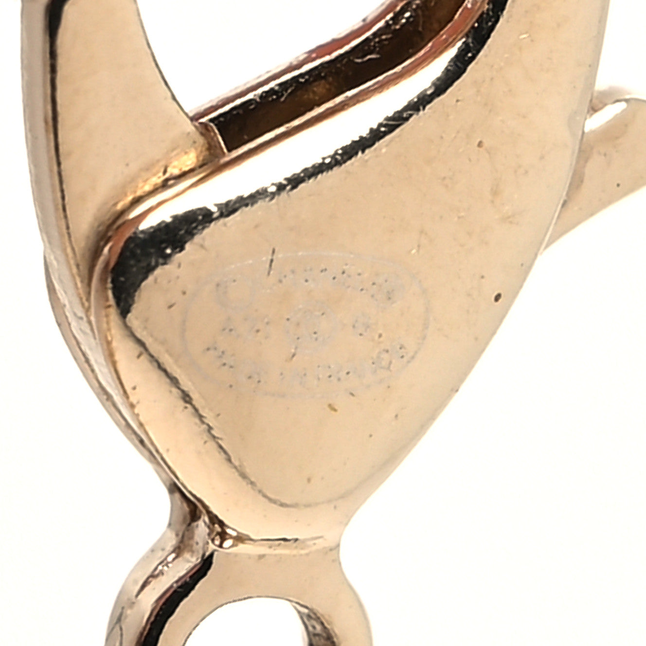 Chanel Metal Glass Crystal Strass Pearl CC Chain Bracelet Gold Multicolor Pearly White 5 of 5