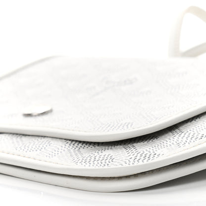 Goyard Goyardine Plumet Wallet Clutch White 10 of 10