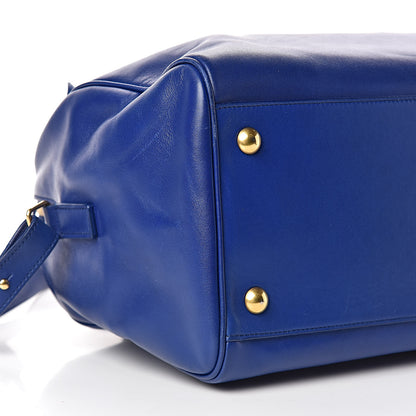 Saint Laurent Calfskin Classic Duffle 6 Marine 9 of 10