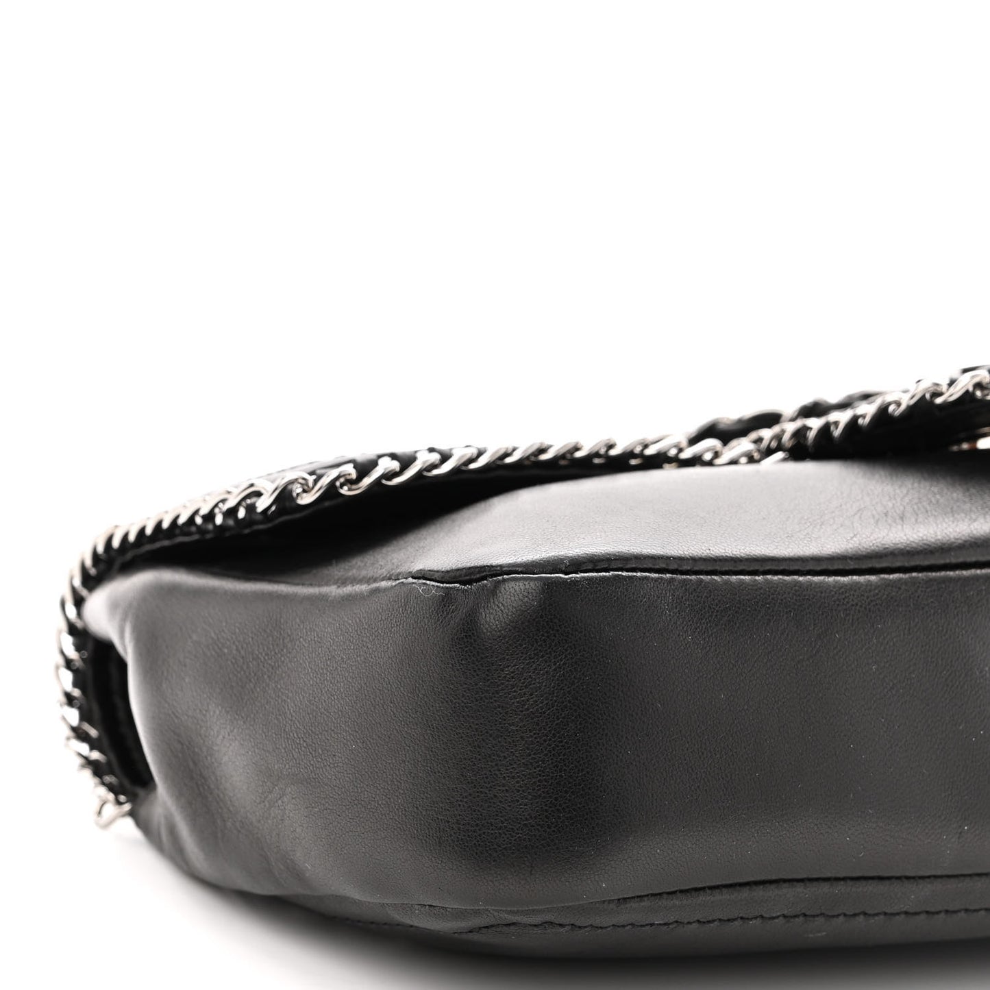 Lambskin Medium Madison Flap Black
