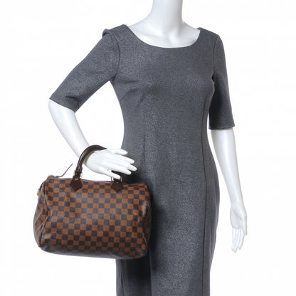 Louis Vuitton Damier Ebene Speedy 30 2 of 7
