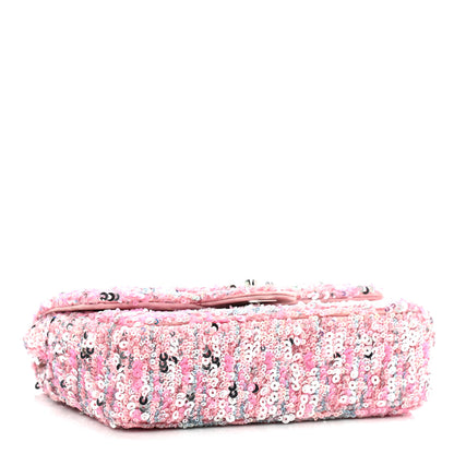 Chanel Sequin Mini Flap Pink Multicolor 4 of 11