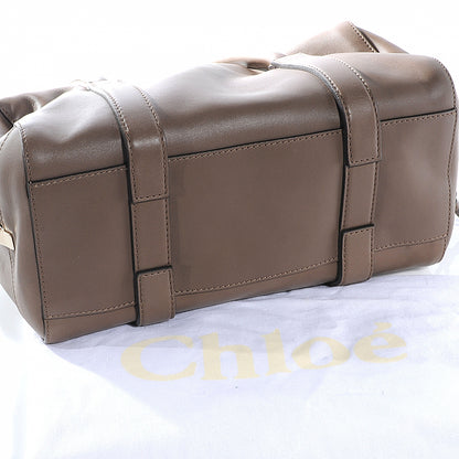 Chloe Leather Madeleine Satchel Smoke 8 of 8