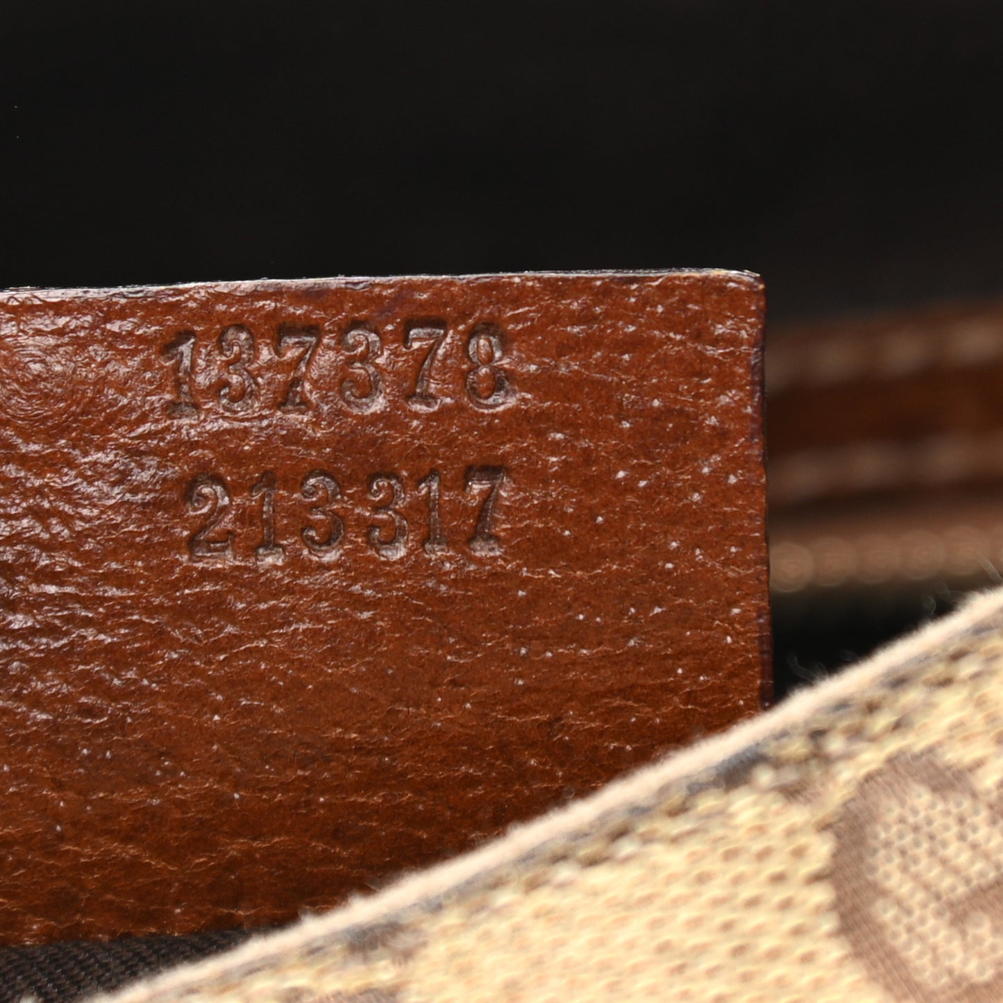 Monogram Bamboo Anita Top Handle Bag Brown