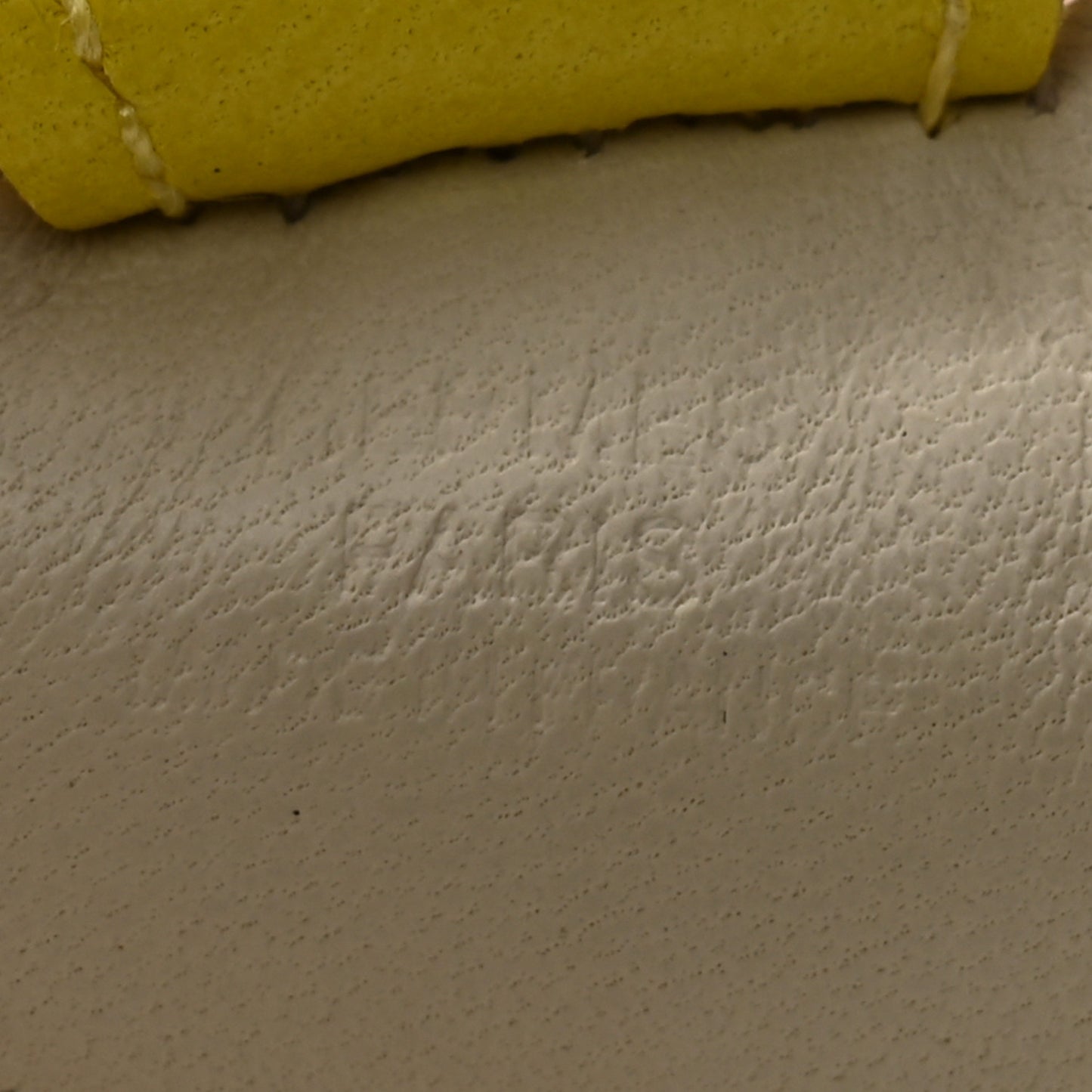 Milo Lambskin Grigri Rodeo Horse Bag Charm PM Craie Chai Lime