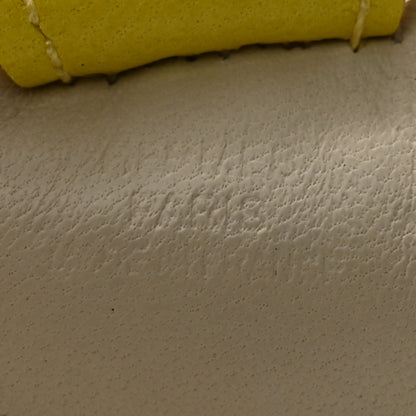 Hermes Milo Lambskin Grigri Rodeo Horse Bag Charm PM Craie Chai Lime 3 of 5