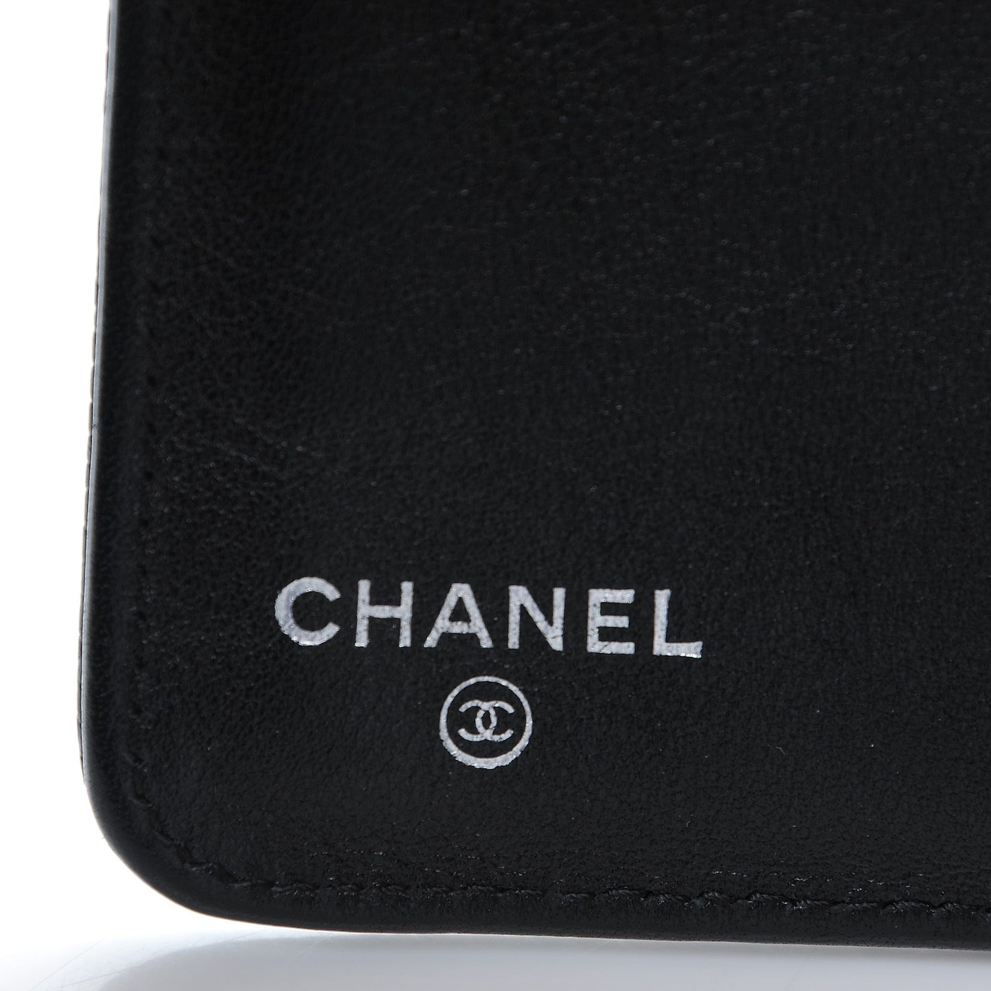 Caviar Timeless CC Zipped Pocket Wallet Black