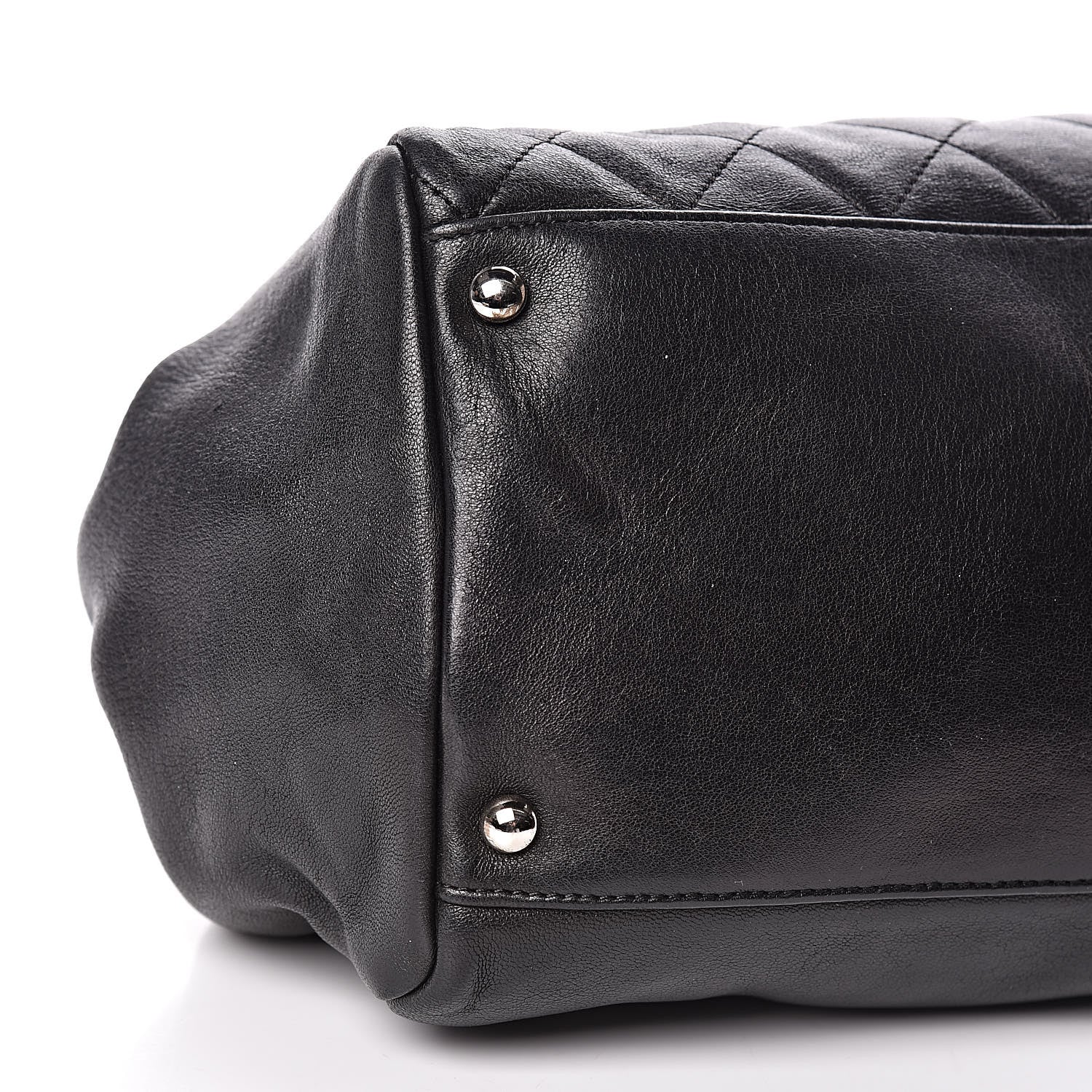 Chanel Lambskin Medium Single Accordion Flap Black 9 of 11