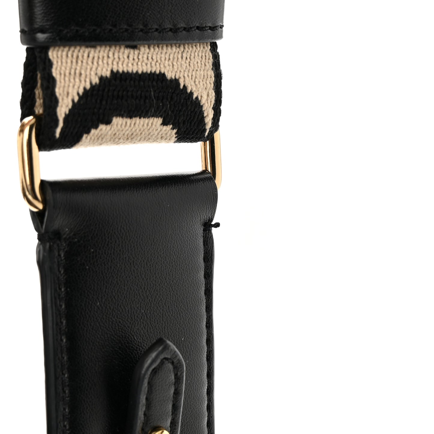 Eco Alter Nappa Perforated Logo Mini Bag Black