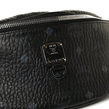 MCM Visetos Small Stark Belt Bag Black 10 of 11