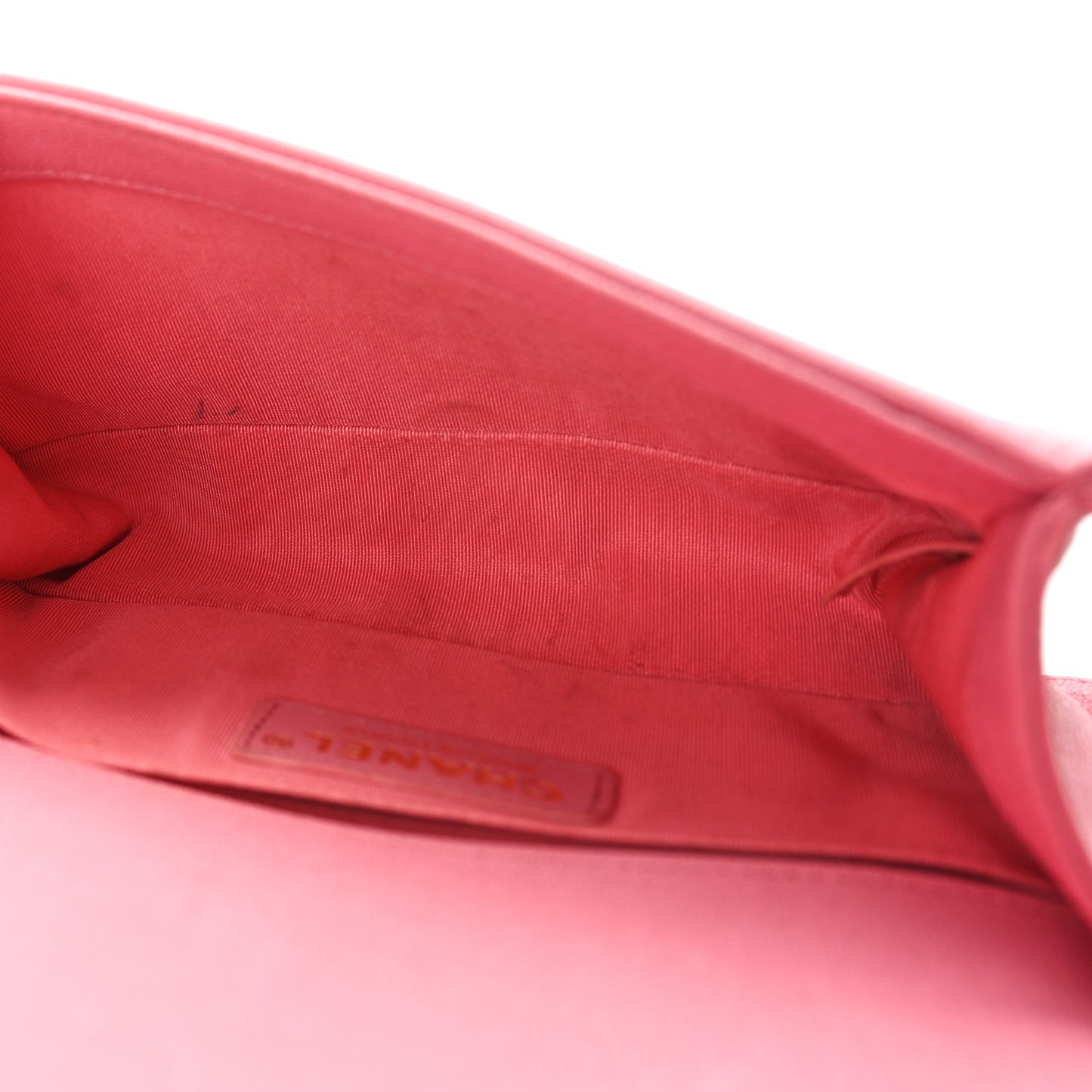 Caviar Quilted Small Boy Flap Pink