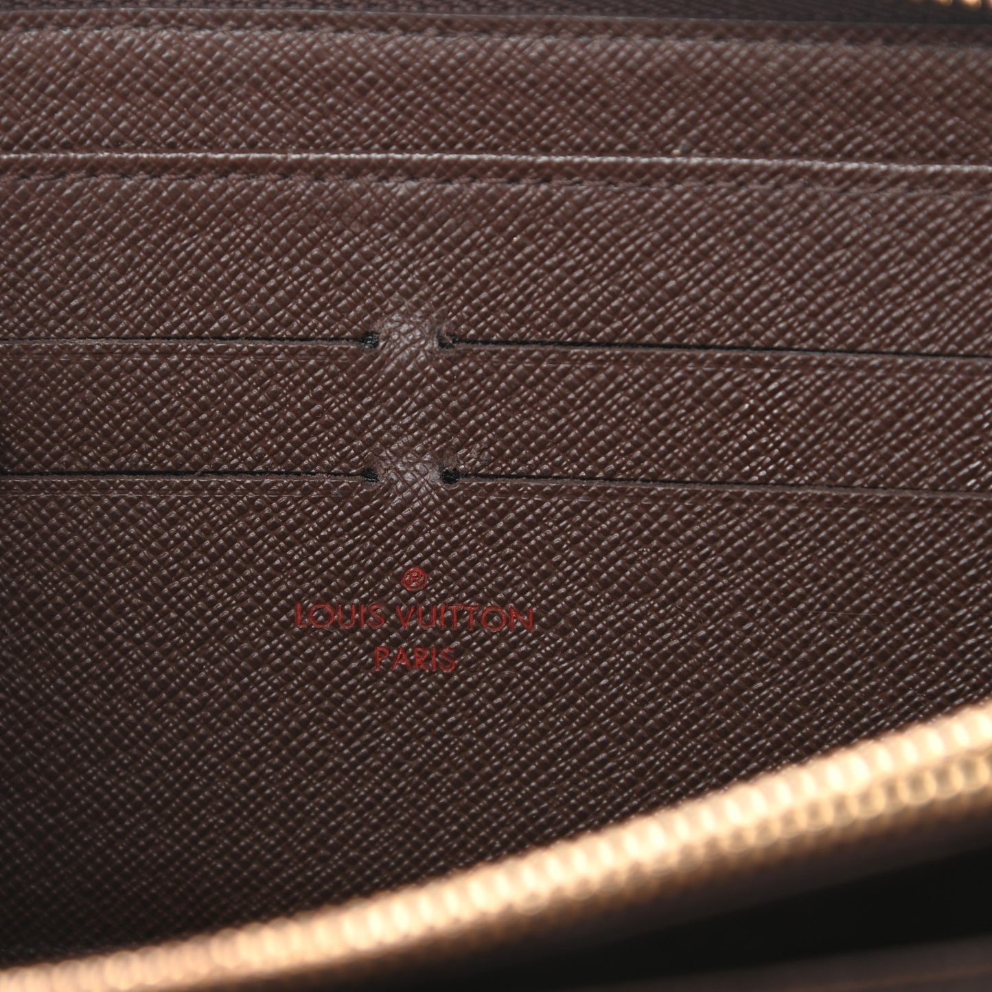Damier Ebene Zippy Wallet
