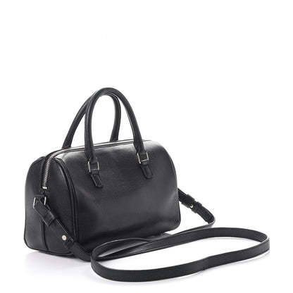 Saint Laurent Goatskin Embellished Classic Baby Duffle Black 3 of 16