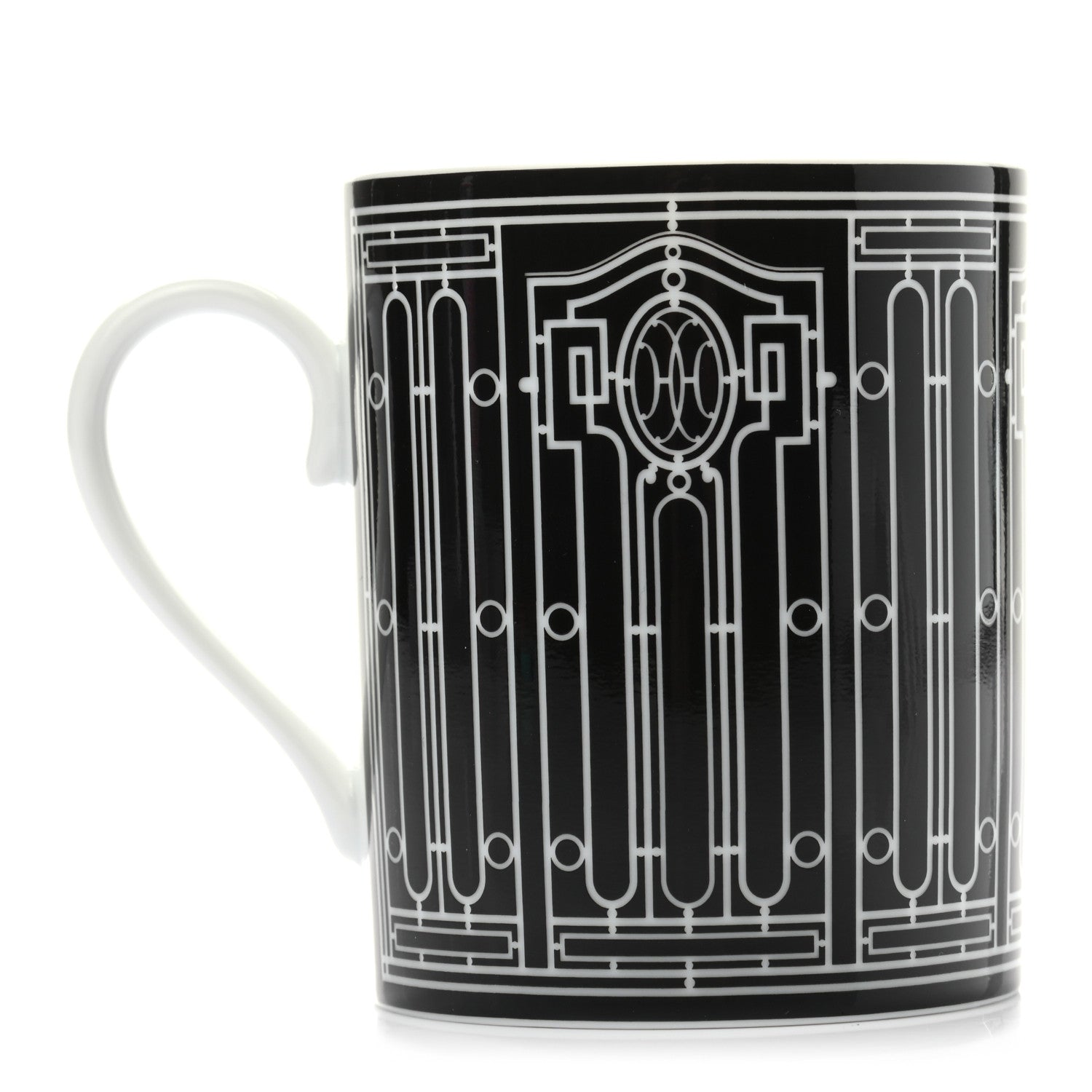 Hermes Porcelain H Deco Mug 1 of 6