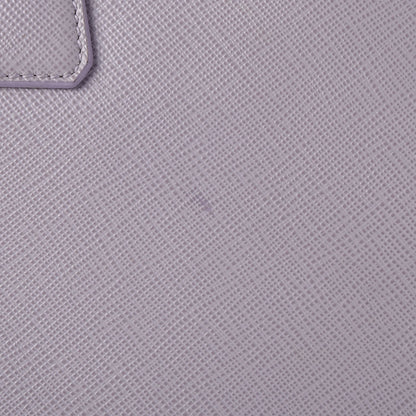 Prada Saffiano Small Galleria Double Zip Tote Glicine 13 of 15