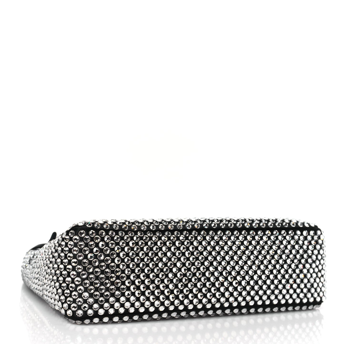 Satin Crystal Mini Re-Edition 2000 Bag Cristal