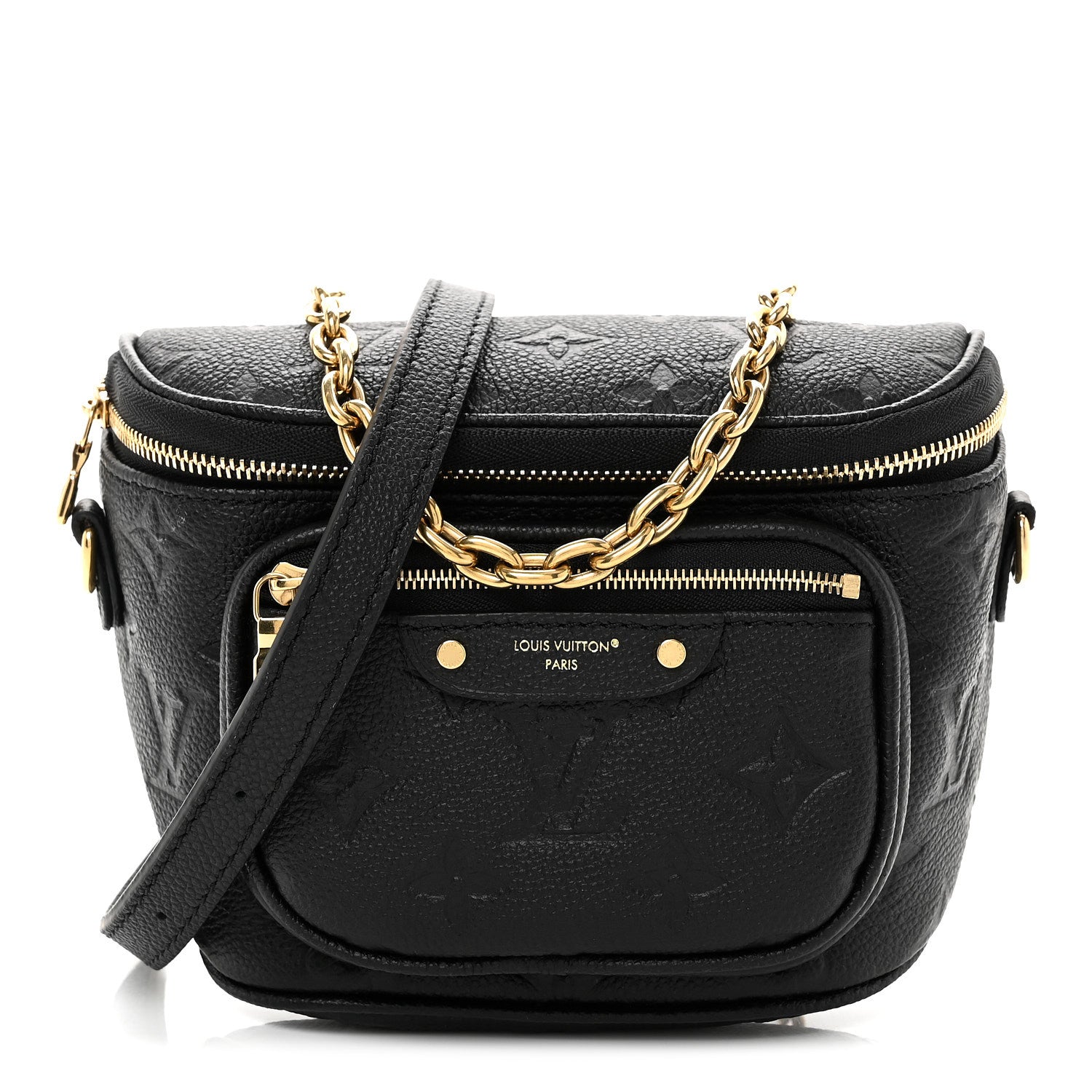 Louis Vuitton Empreinte Mini Bumbag Black 1 of 9