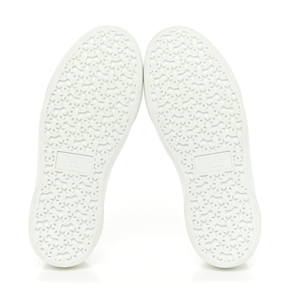 Jimmy Choo Suede Calfskin VBC Lace Up Sneakers 37 White Natural 6 of 10
