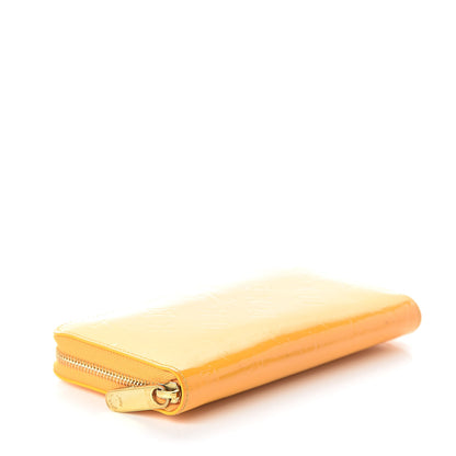 Louis Vuitton Vernis Zippy Wallet Jaune Passion 4 of 8
