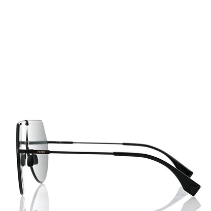 Fendi Metal Mirrored Eyeline Sunglasses FF 0193/S Black 3 of 7