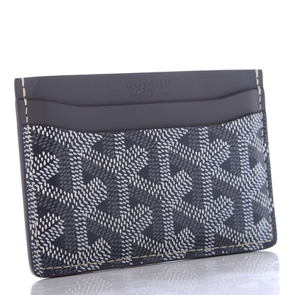 Goyard Goyardine Saint Sulpice Card Holder Grey 3 of 6